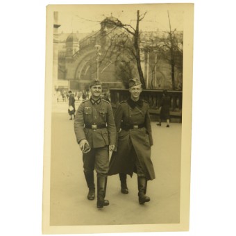 Due soldati tedeschi in vacanza. Espenlaub militaria